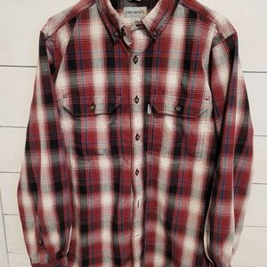 Carhartt men's button down shirt size medium